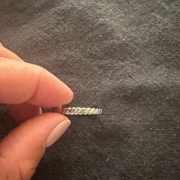 Sterling silver malachite ring - Picture 2 of 4